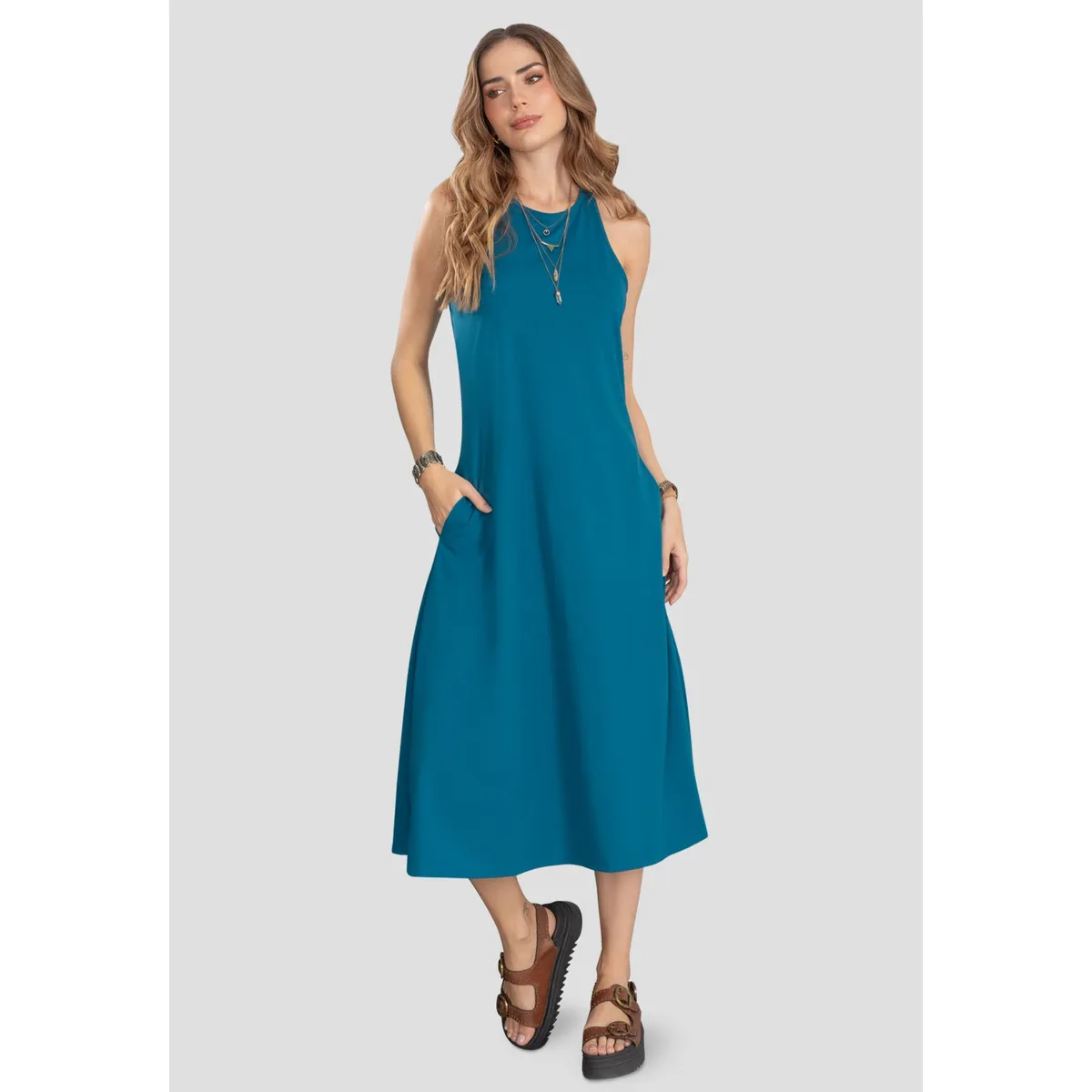 RUTTA - Vestido Corto Mujer Azul Rutta 105255