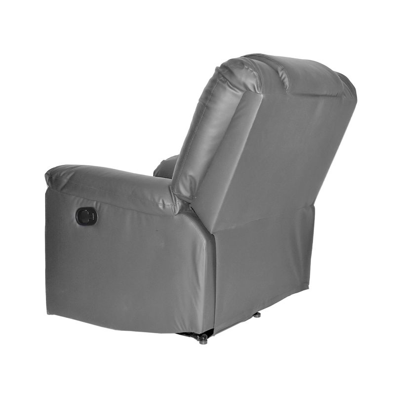 BONNO - Sofa Relax King Reclinable Gris Bonno