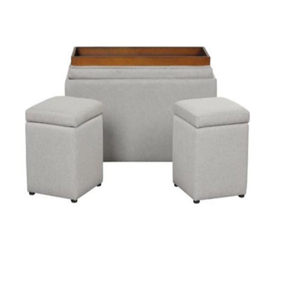 GENERICO - Butacas Otomano Teamson Conjunto De 3