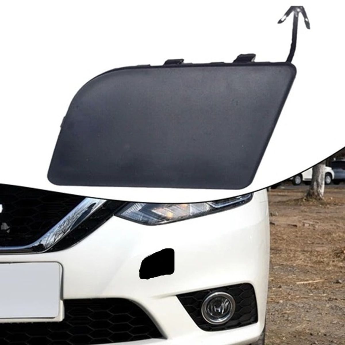 GENERICO - accesorios nissan sentra tapa bomper delantero lh
