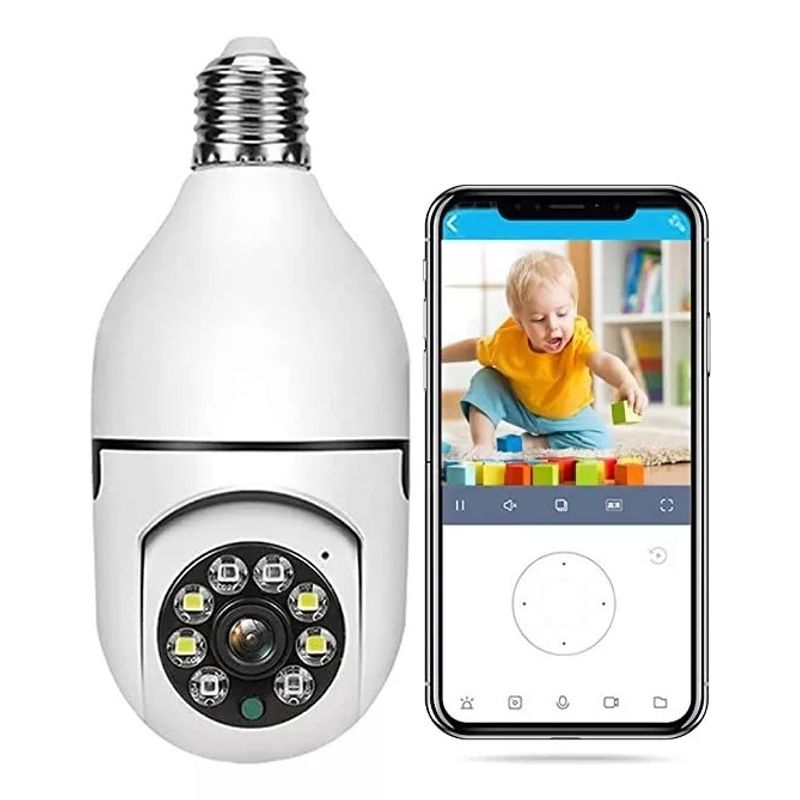 GENERICO - Camara Bombillo Robotica Wifi Vigilancia Monitoreo En Vivo