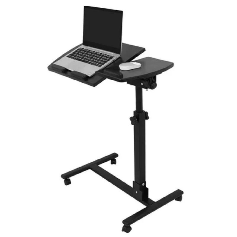 GENERICO - Mesa Para Laptop Plegable Con Llantas Y Altura Ajustable