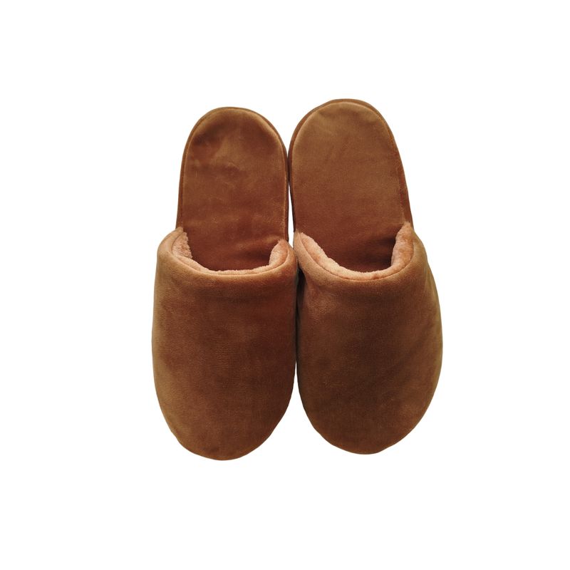 GENERICO - Pantuflas Babuchas color marron cómodas y suavecitas