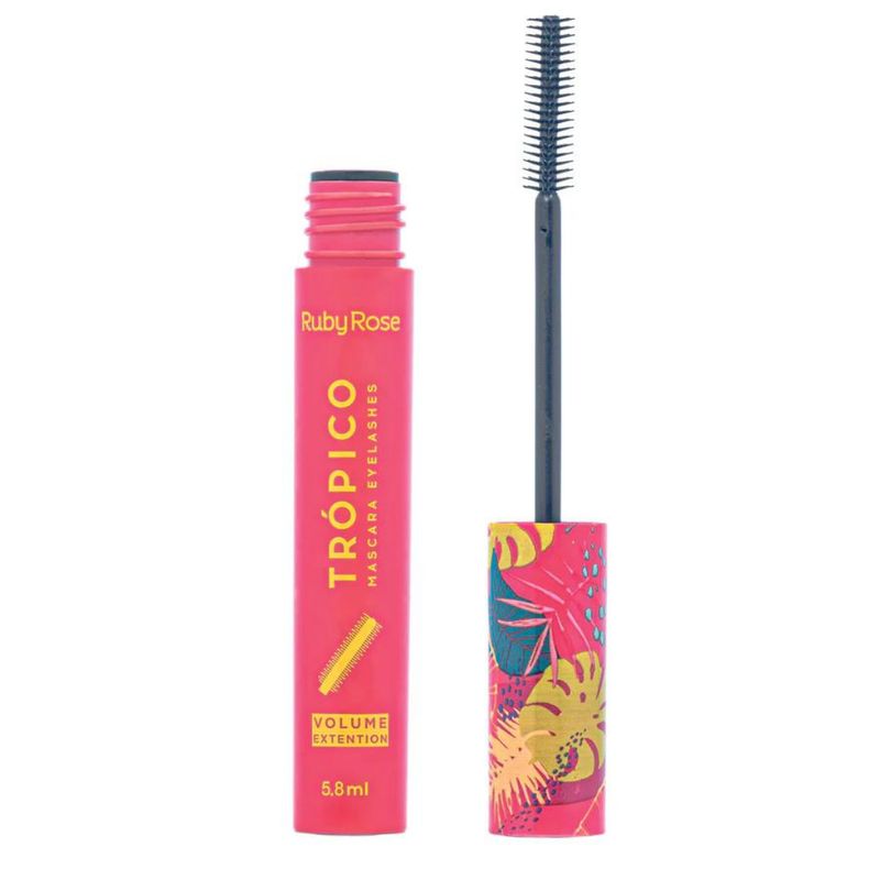 GENERICO - PESTAÑINA TRÓPICO  VOLUME EXTENTION ROJA - RUBY ROSE