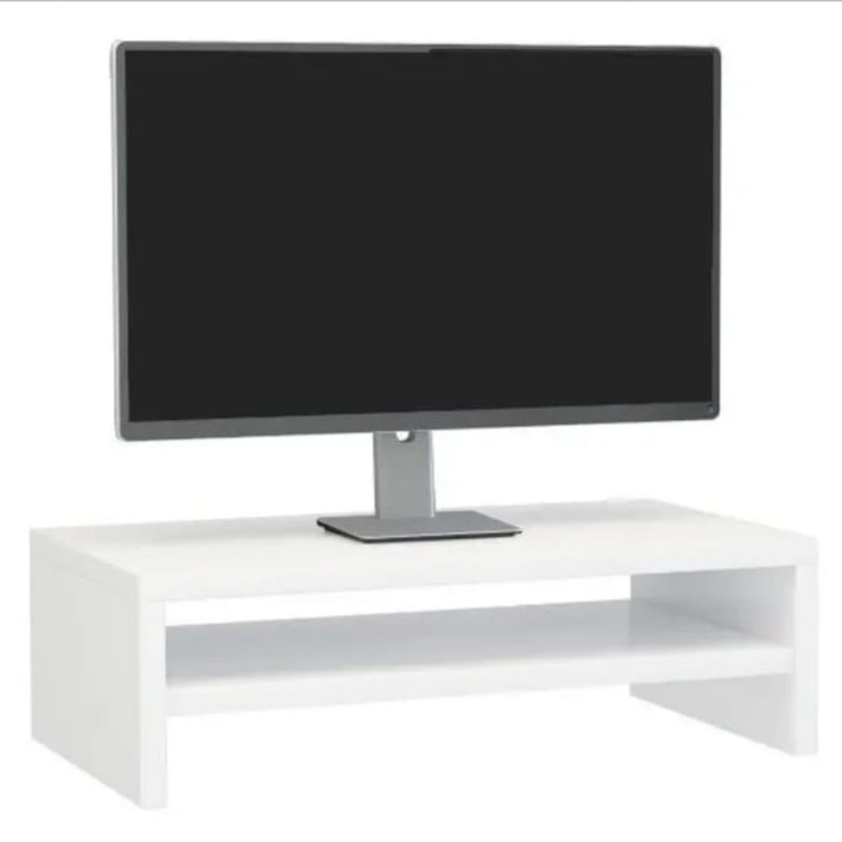 GENERICO - Base Elevador Para Monitor Color Blanco
