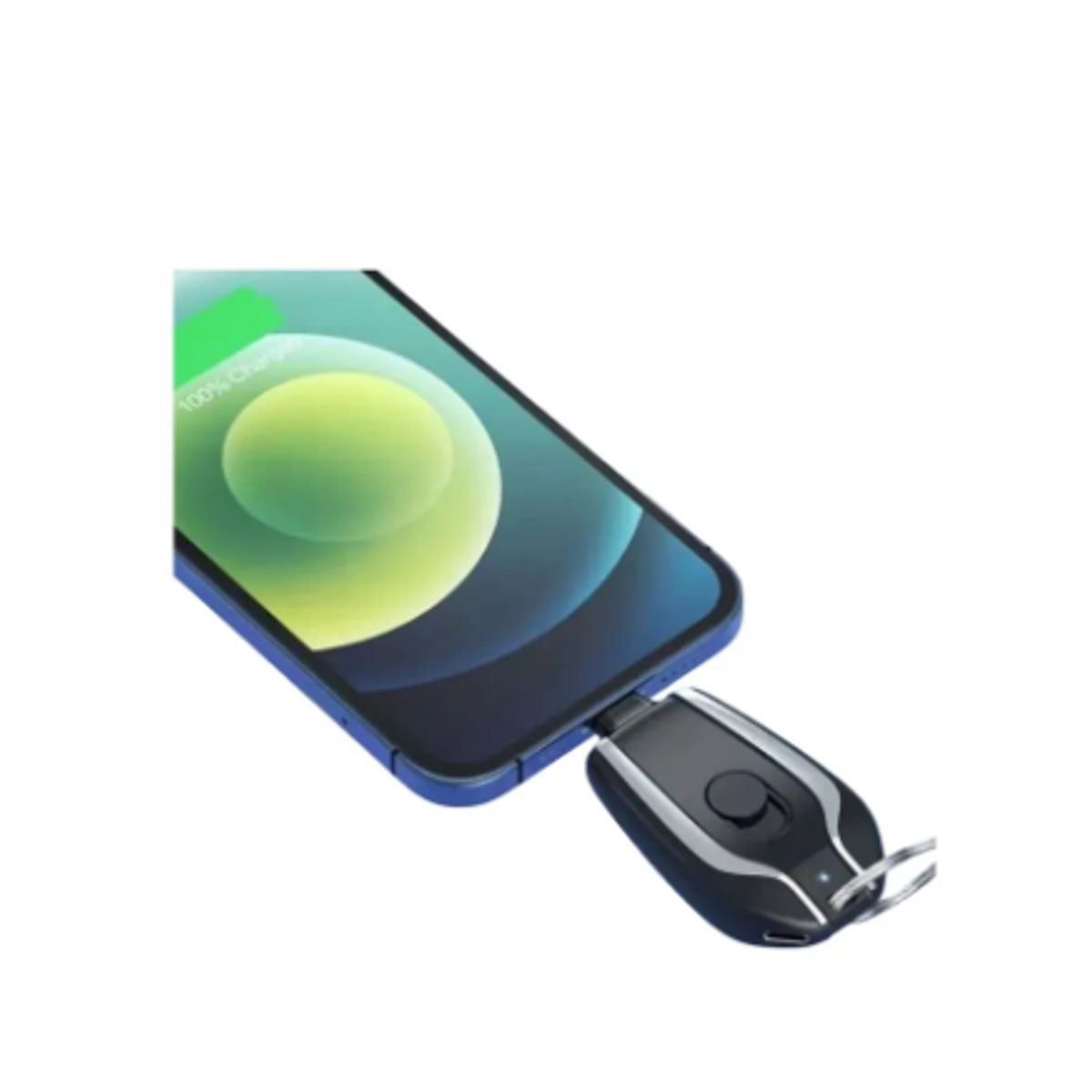 GENERICO - Mini Power Bank Emergencia Mini Cargador De Llavero 1600mah TIPO C