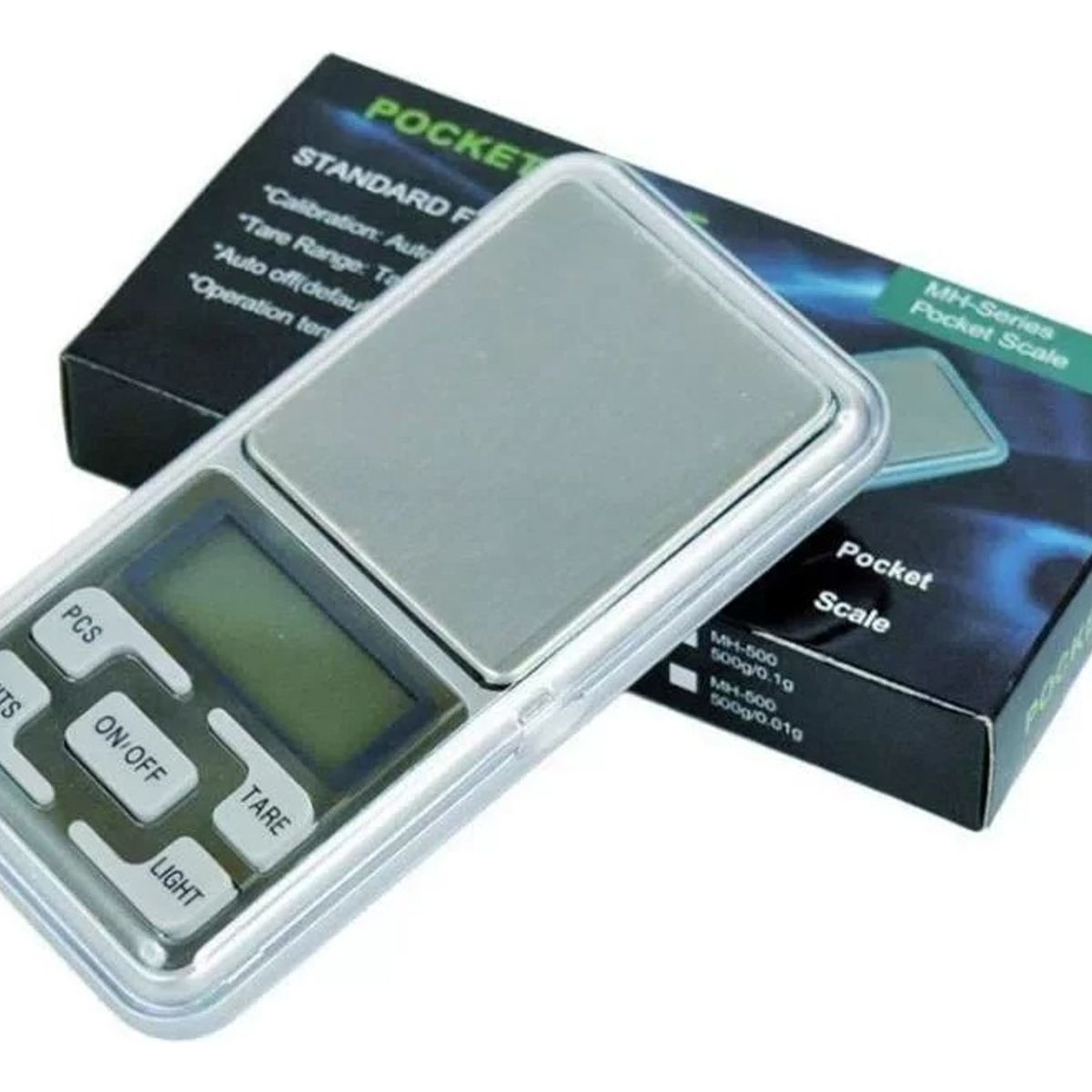 GYNIPOT - Pesa Gramera Mini Balanza Digital Portable 500g 01g Oz