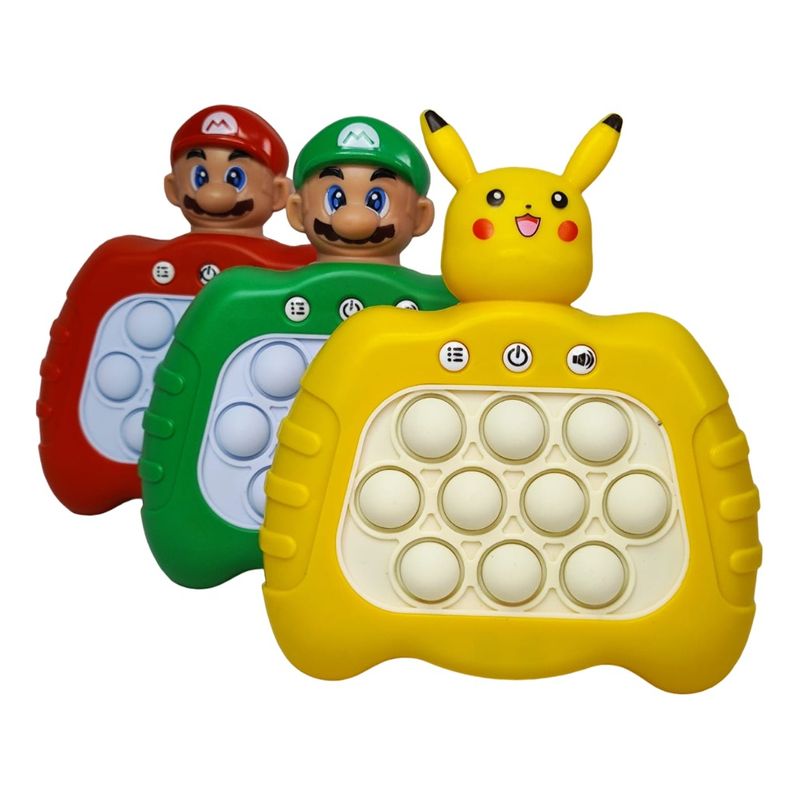 GENERICO - Juguetes Fidget Push Recargable Pop It Game Niños Antiestrés