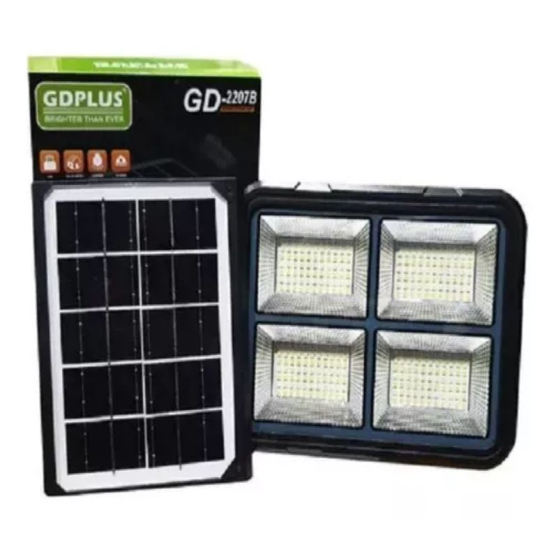 GENERICO - LAMPA GD-2207B CON PANEL SOLAR