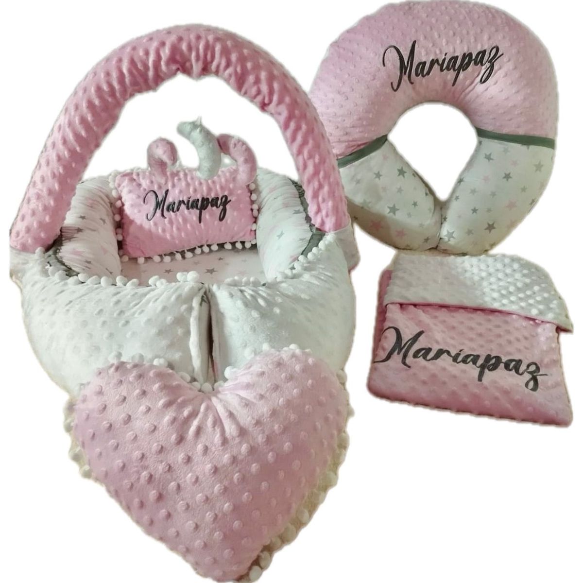 GENERICO - cuna nido bebe portatil kit nido cojin lactante cobija bebe