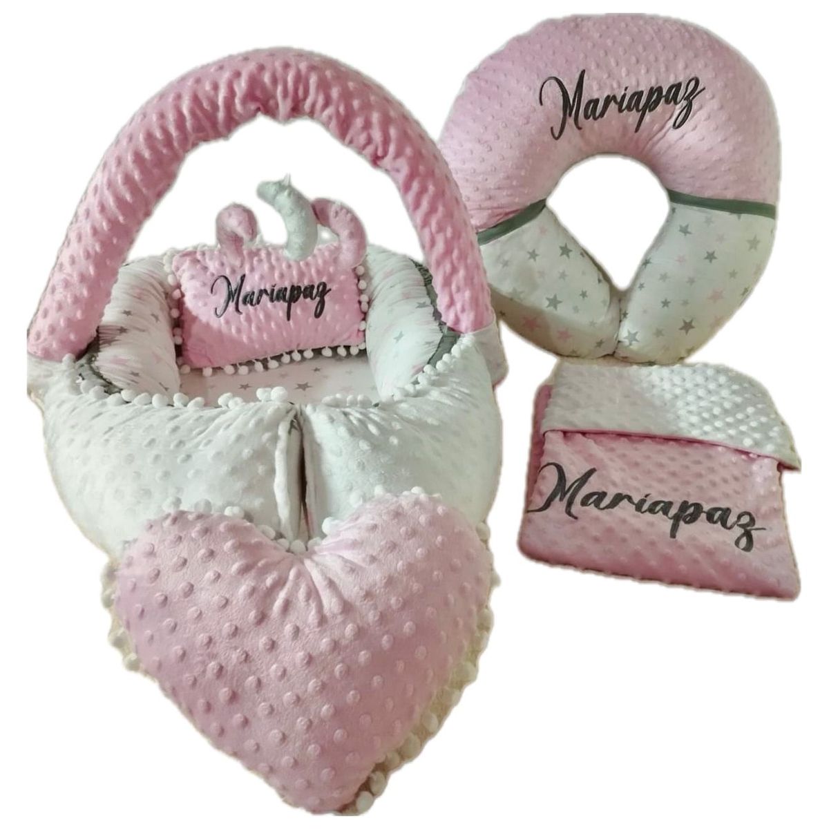 GENERICO - cuna nido bebe portatil kit nido cojin lactante cobija bebe