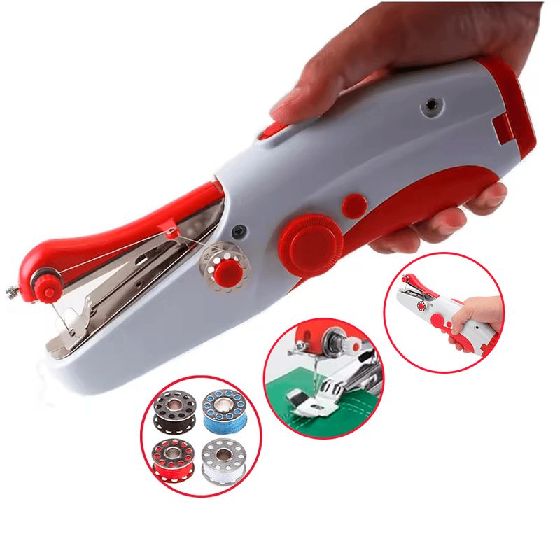 GENERICO - Mini Maquina De Coser Eléctrica Portátil De Costura Portable