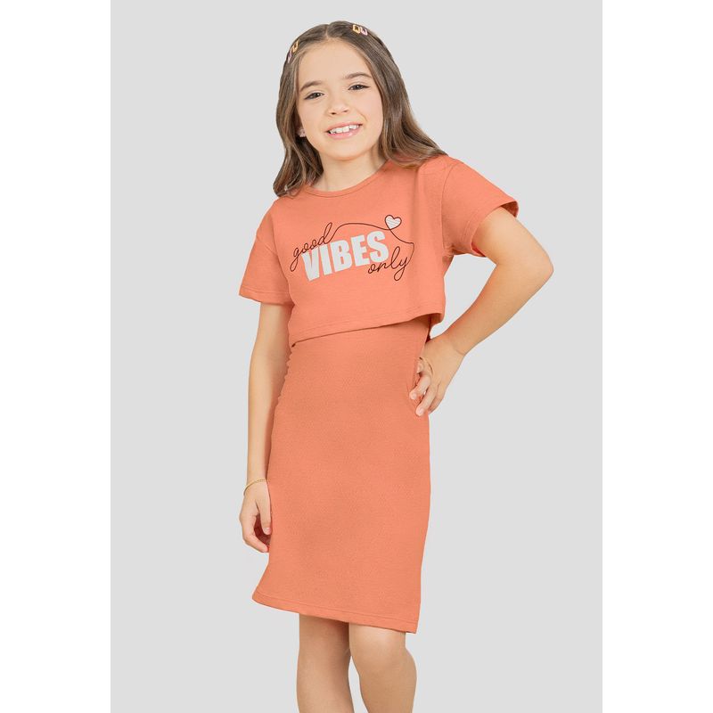 MARKETING PERSONAL - Conjunto Infantil Bebés Naranja Mp 100697