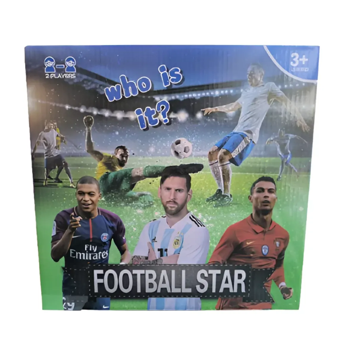 INFANTILES CAJUROMIX - Juego De Mesa Adivina Quien Football Star