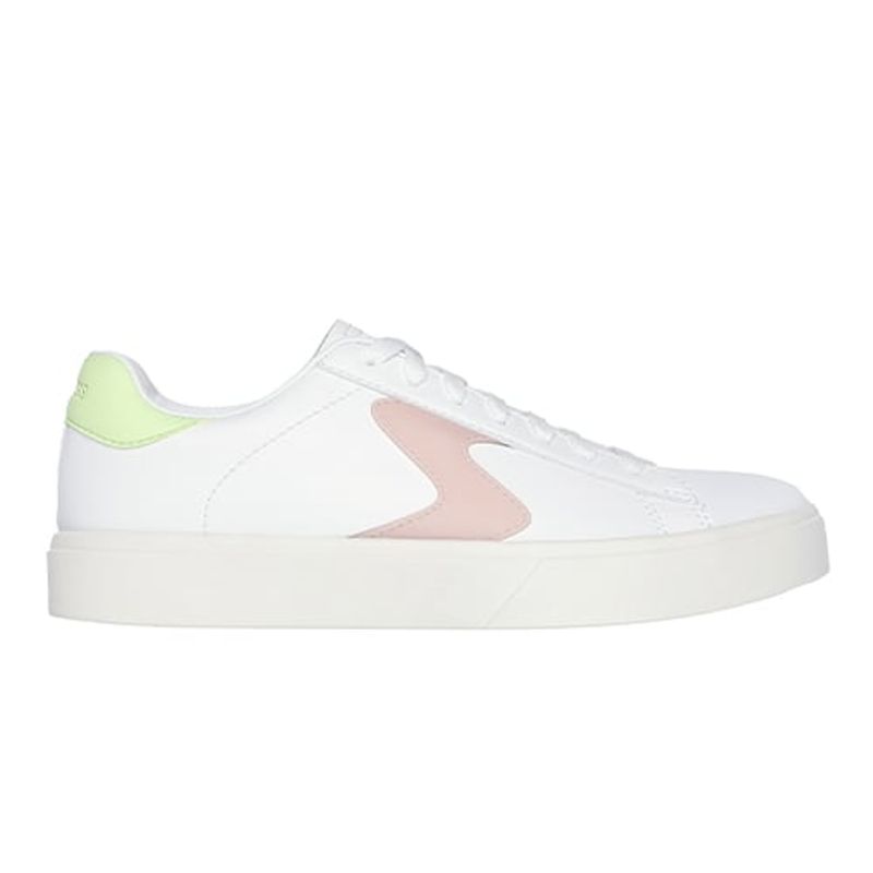 SKECHERS - Tenis Mujer Skechers Top Grade - Blanco-Rosado.-_.