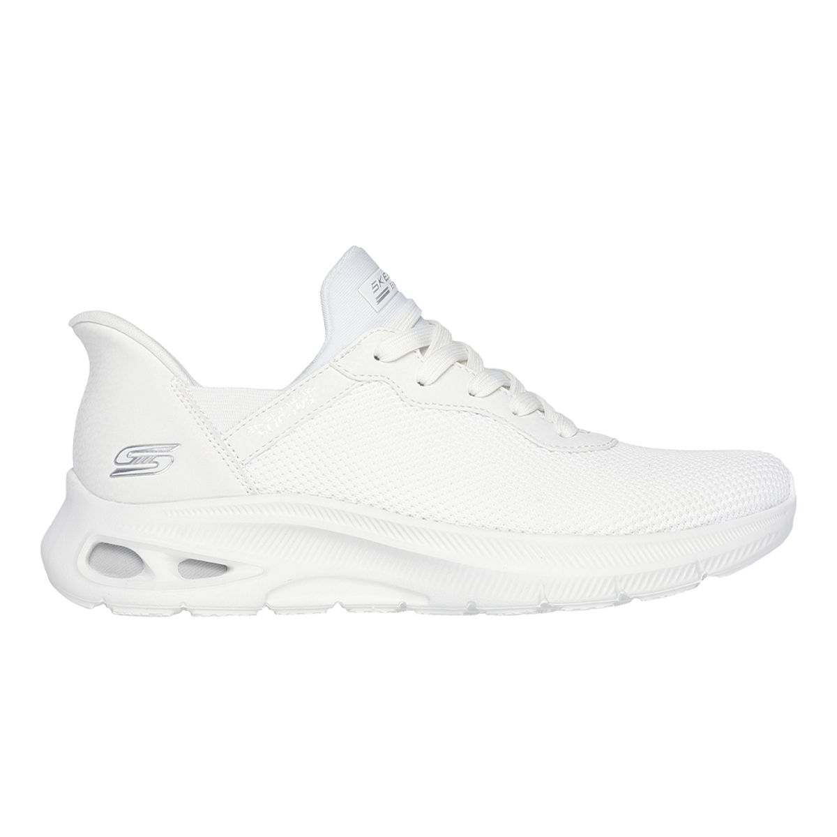 SKECHERS - Tenis Mujer Skechers Slip Ins Bobs Sport - Blanco