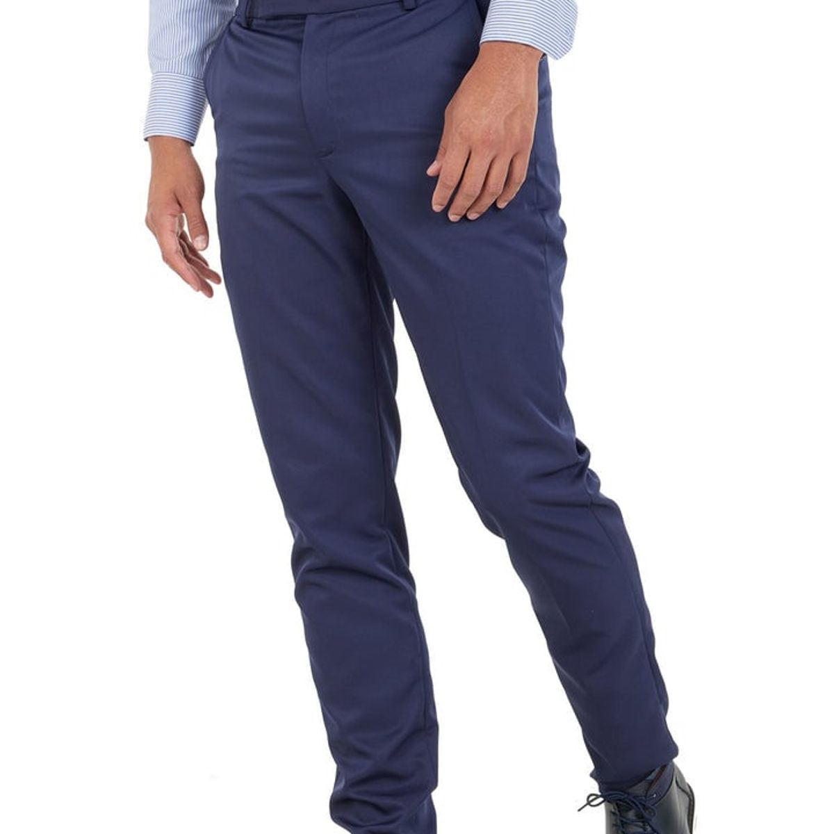 LOS CABALLEROS - Pantalon Formal Los Caballeros Azul Oscuro