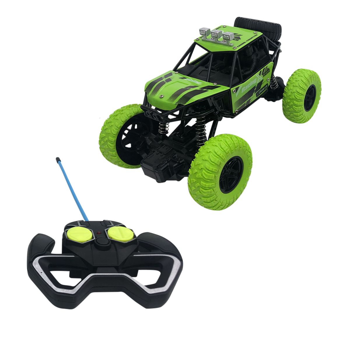 TOYLOGIC - Carro Control Remoto Green Climber Toy Logic