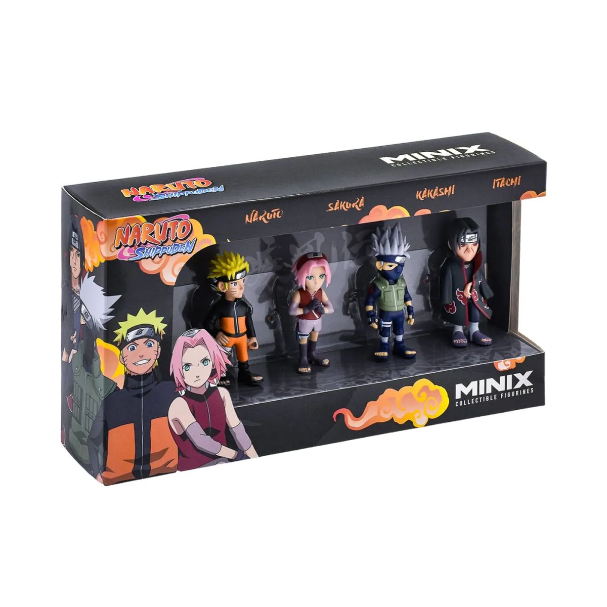 MINIX - Minix Set de 4 Figuras Coleccionables Naruto