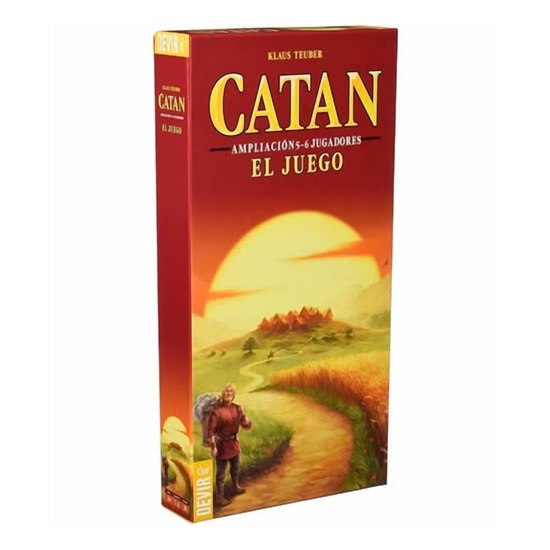 DEVIR - Catan Básico Ampliación 5-6 Jugadores Juego De Mesa Español