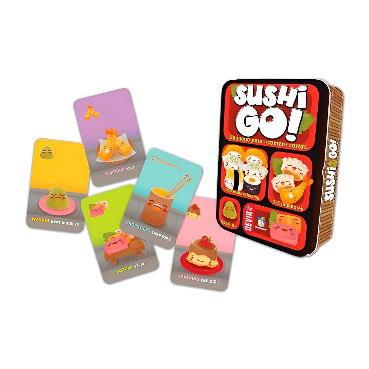 DEVIR - Sushi Go Juego De Mesa Español