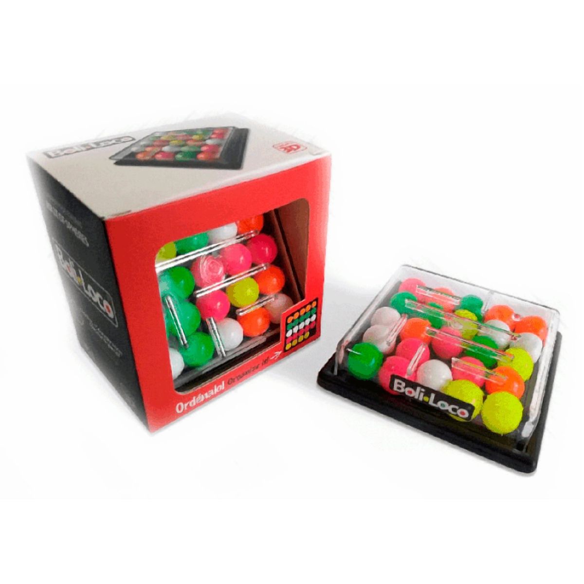 CONCEPTO 3D - Cubo Boli Loco Laberinto 3D Esferas Juego De Mesa