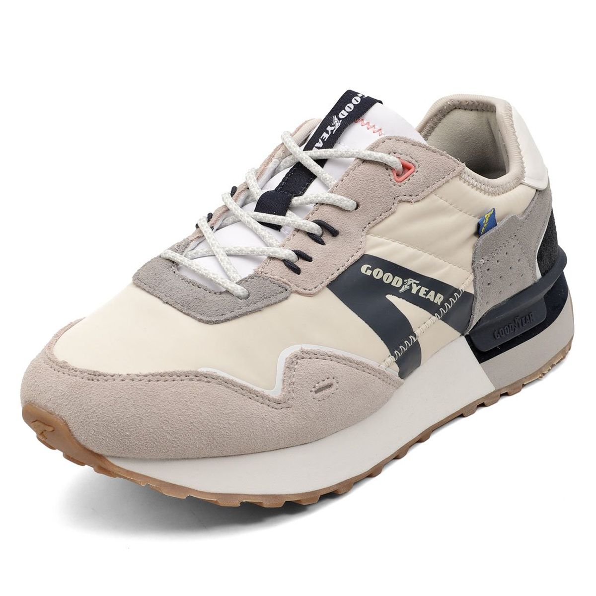 GOODYEAR - Tenis Hombre Goodyear GrisBeige CRESTONE-D