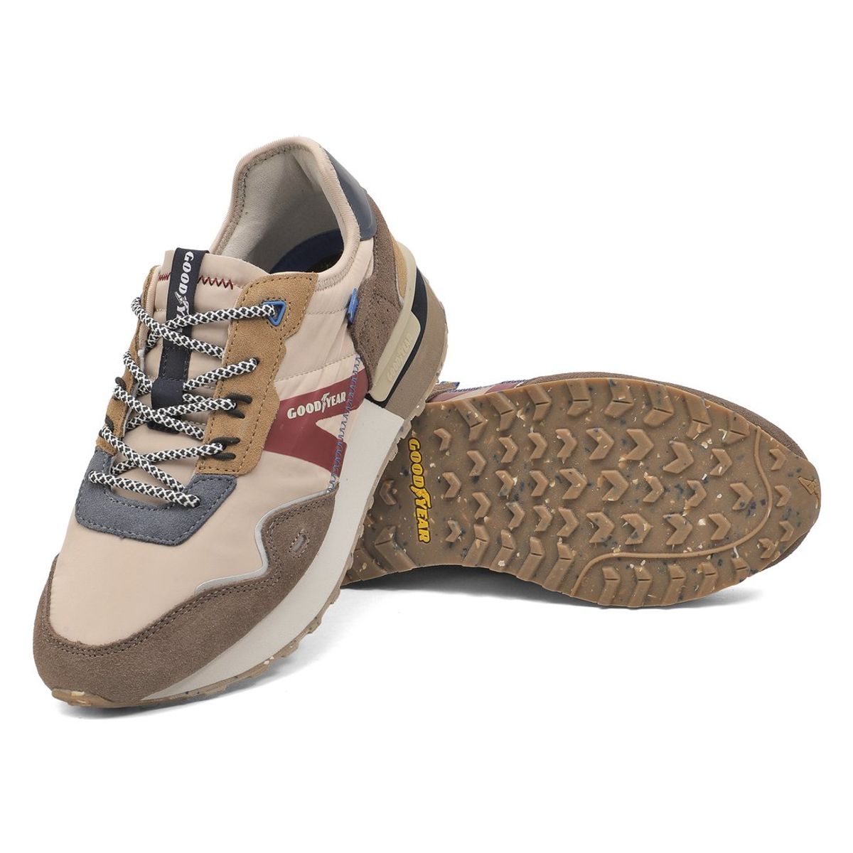 GOODYEAR - Tenis Hombre Goodyear BeigeCafé CRESTONE-E