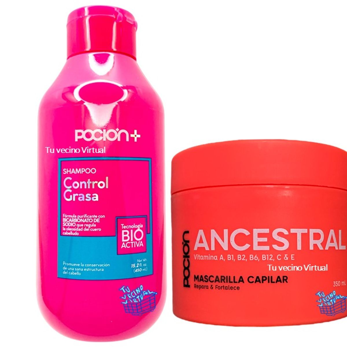 LA POCION - Shampoo Grasa Kit X2 La Pocion