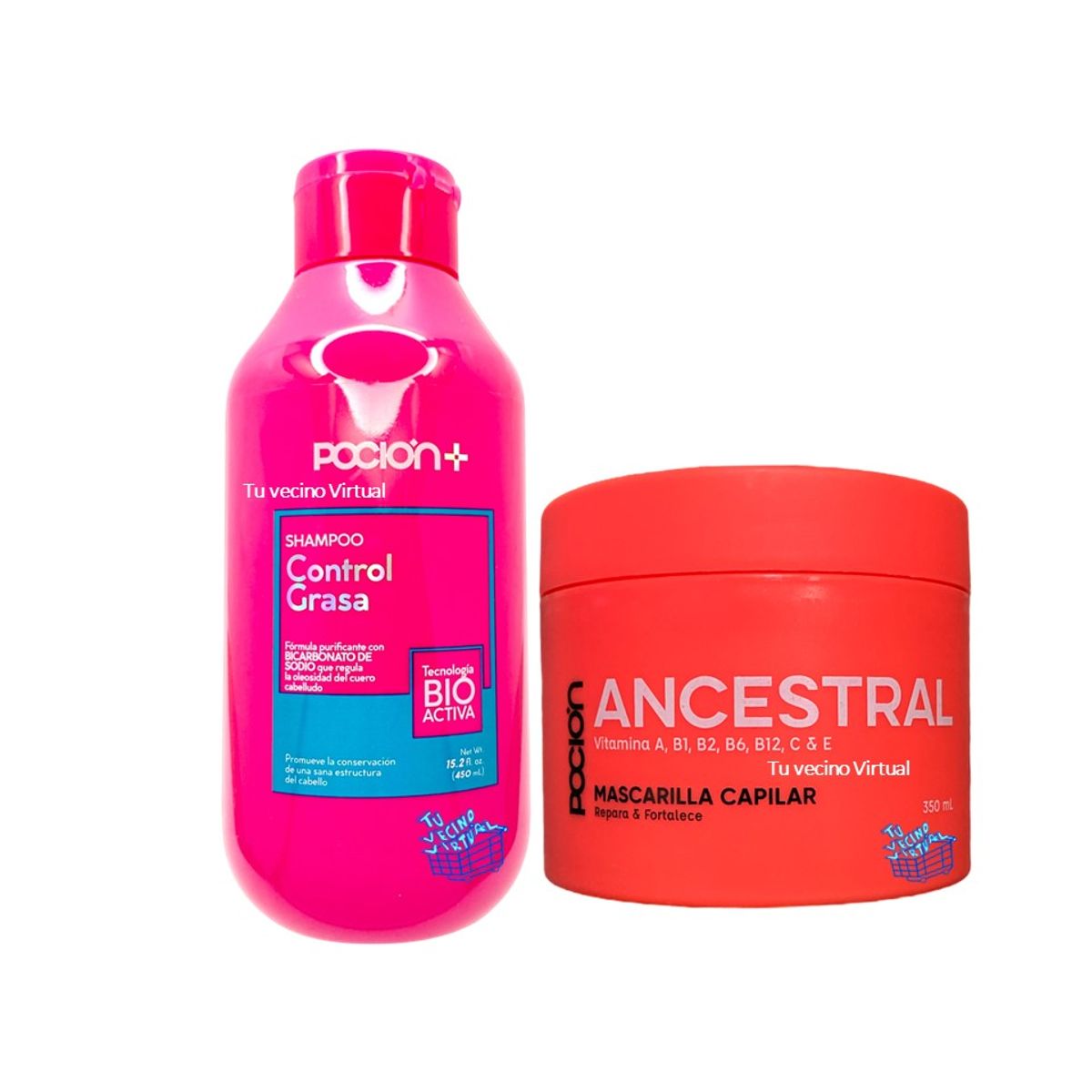 LA POCION - Shampoo Grasa Kit X2 La Pocion