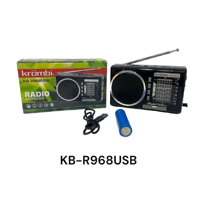 GENERICO - Radio de cuatro bandas AM - FM Recargable