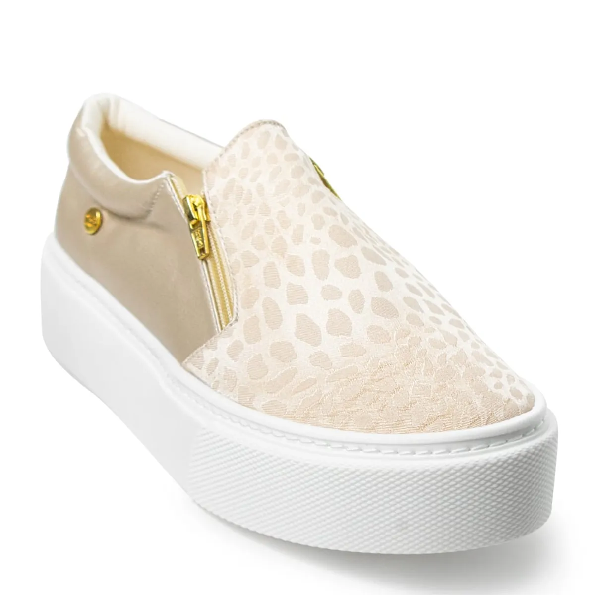 PRICE SHOES - Price Shoes Tenis Moda Mujer 882VS011CHAMPANA