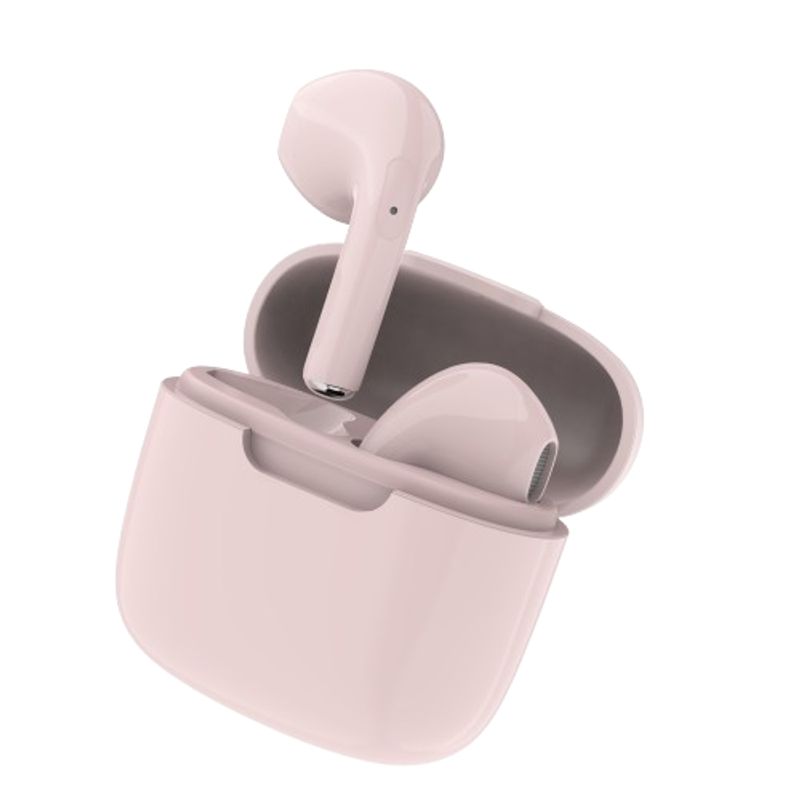 MOVISUN - Audífonos Inalámbricos Bluetooth Movisun W1 Lite color rosado