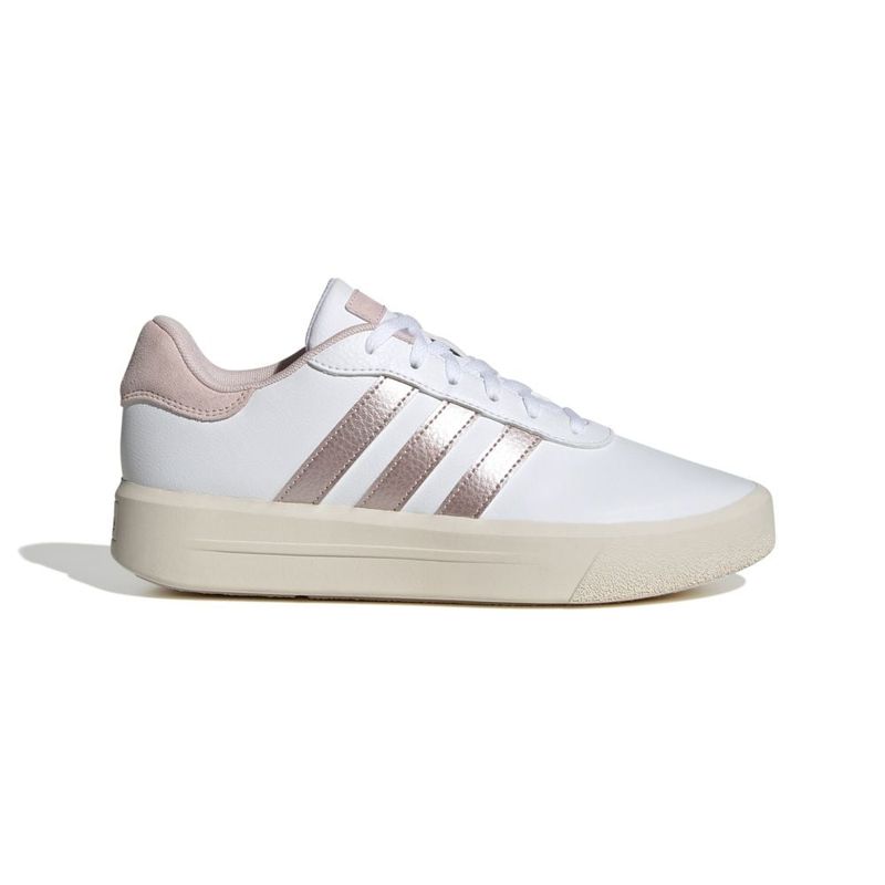 ADIDAS - Tenis Mujer adidas Court - Blanco-Rosado
