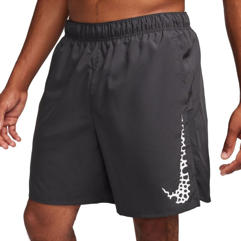 NIKE - Patanloneta Nike Chllgr Short 7Bf-Gris