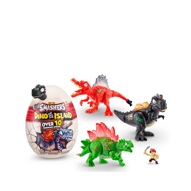 TOY LOGIC - Mini Huevos Sorpresa Smasher Dino Island
