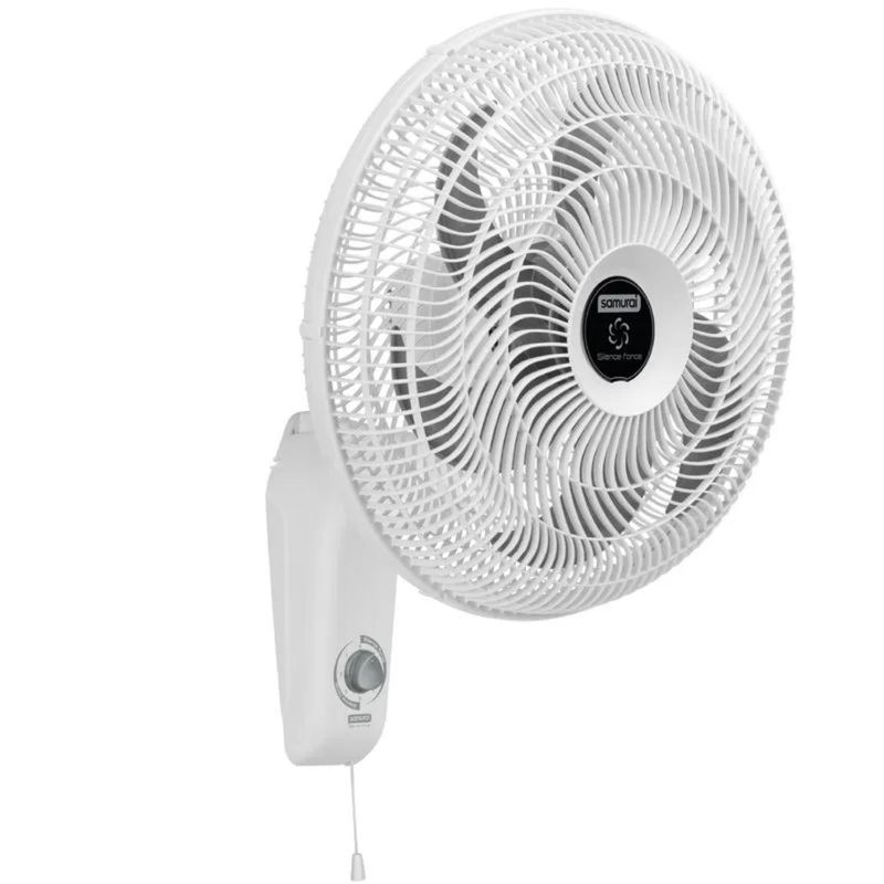 SAMURAI - Ventilador de pared Silent force plus Samurai blanco
