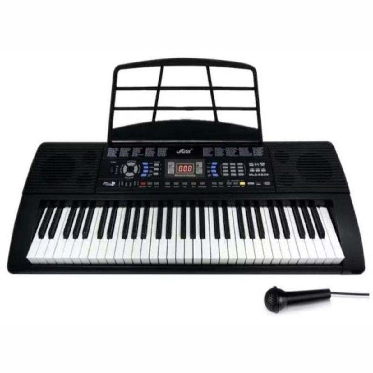 GENERICO - Piano Organeta Musical Mls-6639 Teclado 61 Teclas, 128 Tonos