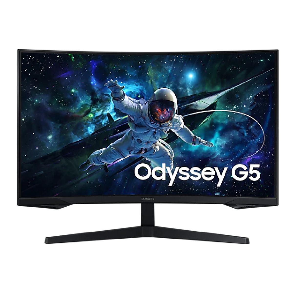 SAMSUNG - Monitor Samusng 32" Odyssey G5 Curvo Gaming QHD 165Hz 1Ms