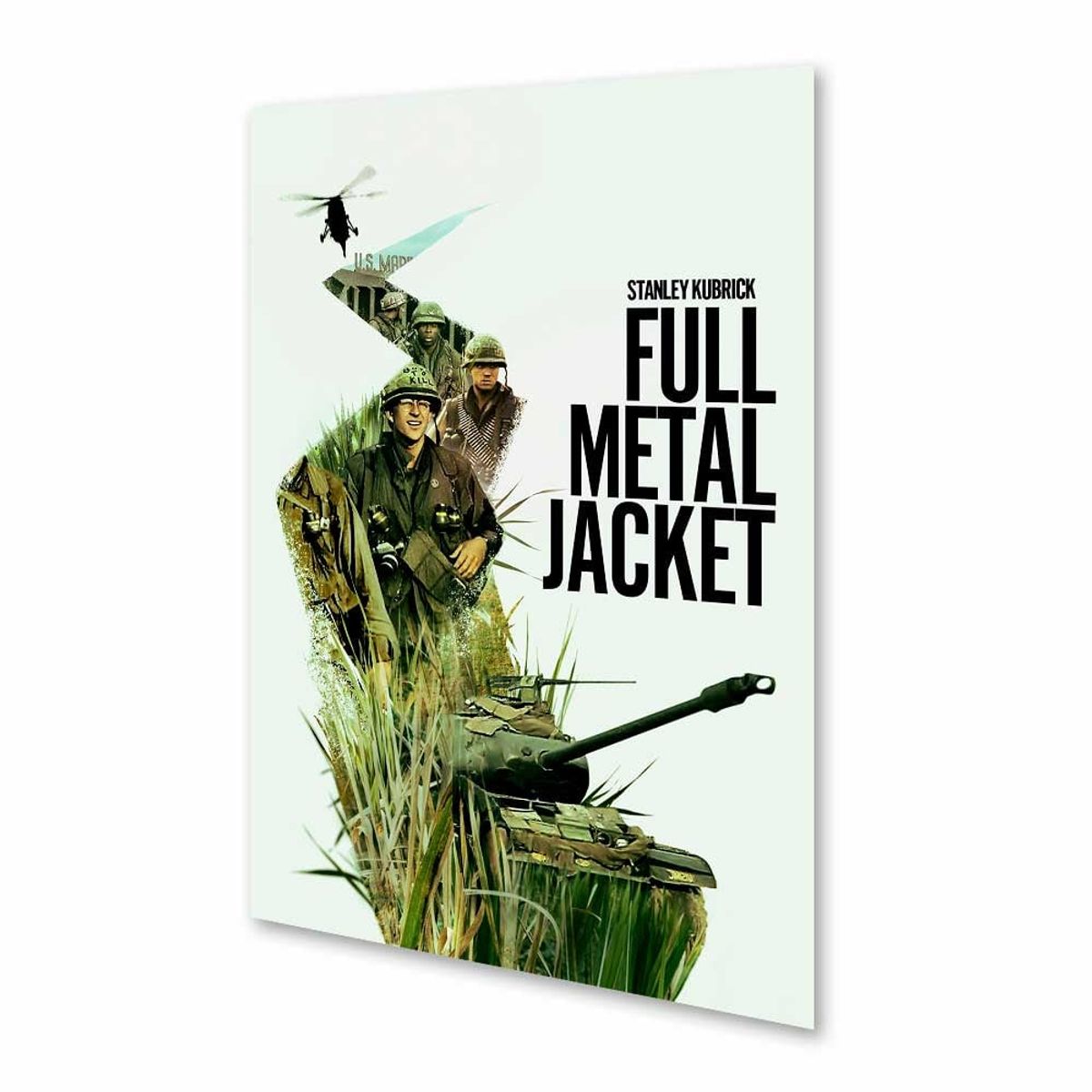 NEW PRINT - Póster Full Metal Jacket - Película Afiche Impresión Fotográfica