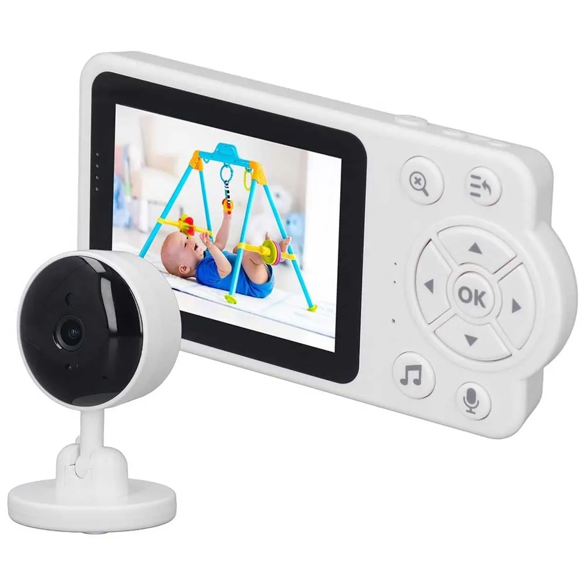 ONE PIXEL - Monitor Cámara Bebé Inalámbrico Con Microfono y Altavoz