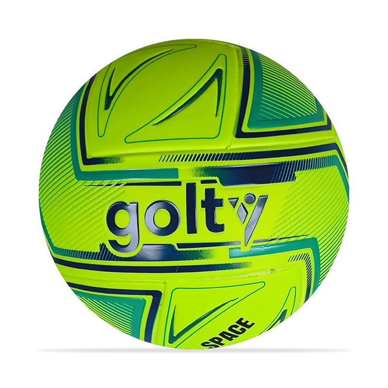 GOLTY - Balón Fútbol Sala Golty Competencia Space Laminado-Verde