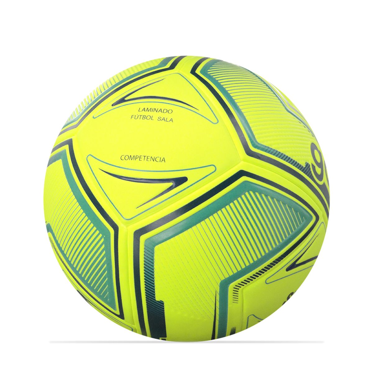 GOLTY - Balón Fútbol Sala Golty Competencia Space Laminado-Verde