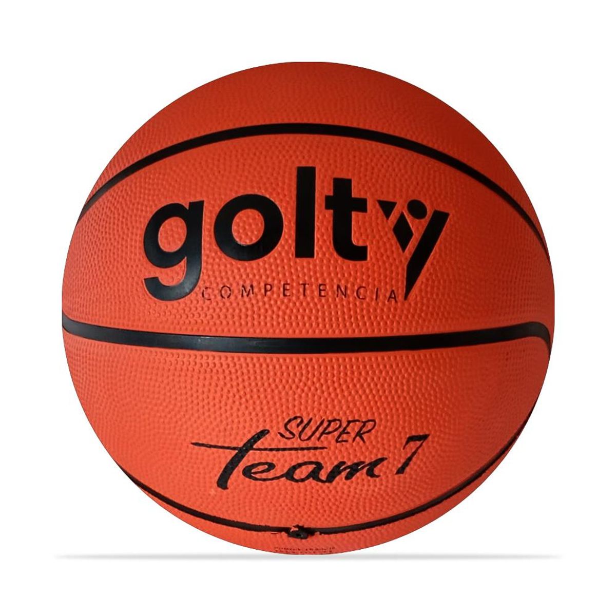 GOLTY - Balón Baloncesto Golty Competition Super Team No.7-Naranja