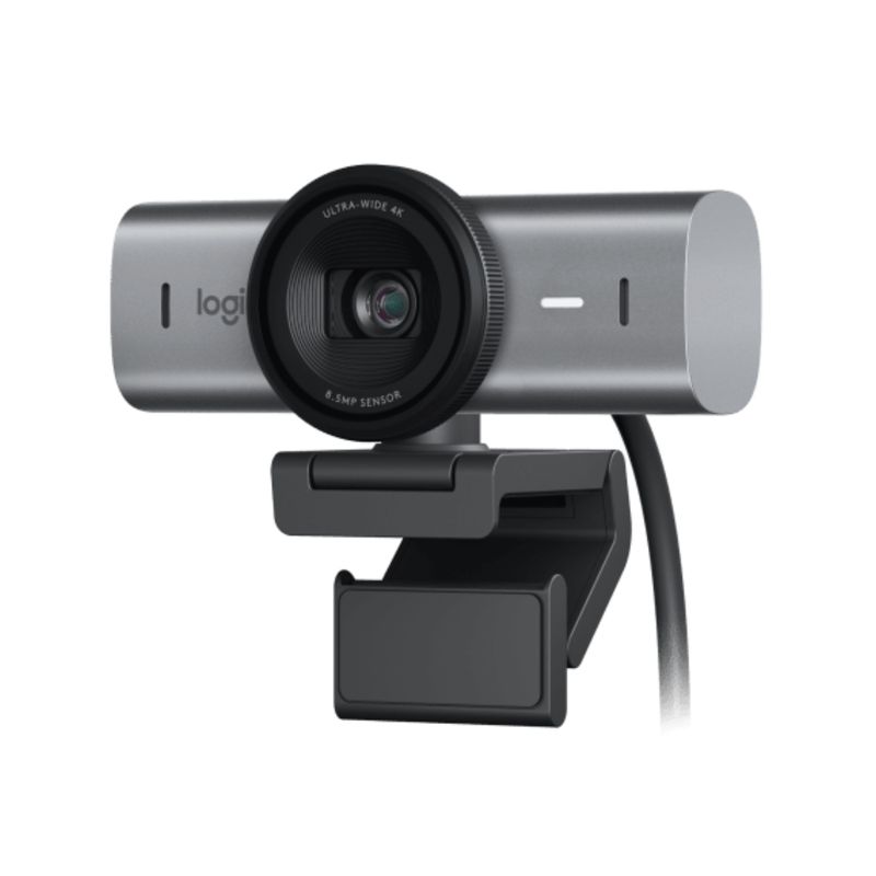 LOGITECH - Camara Web LOGITECH 4K 1080p MX Brio Gris
