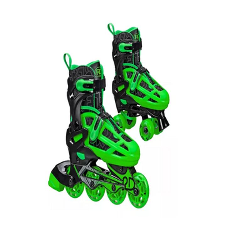  - Patines De Línea Para Niños 3-6 2 En 1 Roller Derby