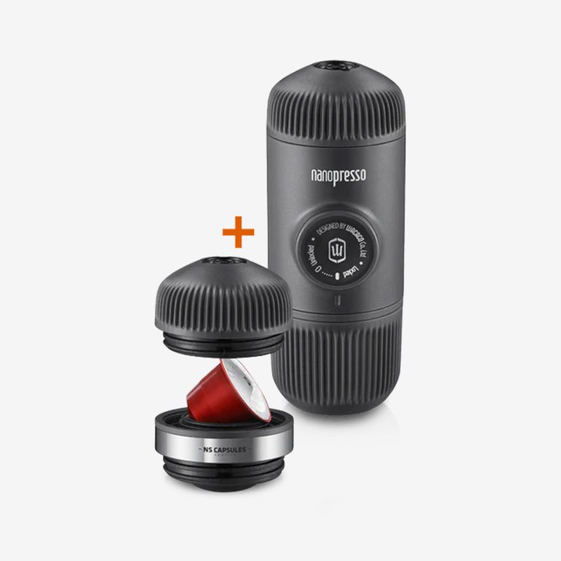 GENERICO - Cafetera + Adaptador De Cápsulas Nanopresso