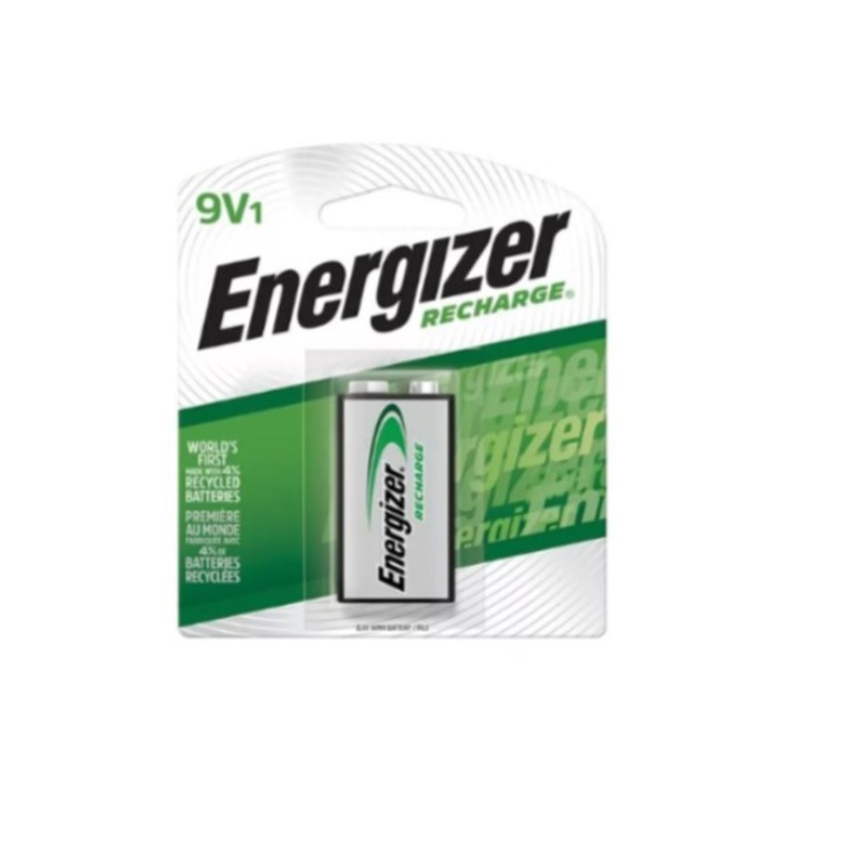 ENERGIZER - 1 Pila Batería Recargable Cuadrada Energizer 9v 175 Mah