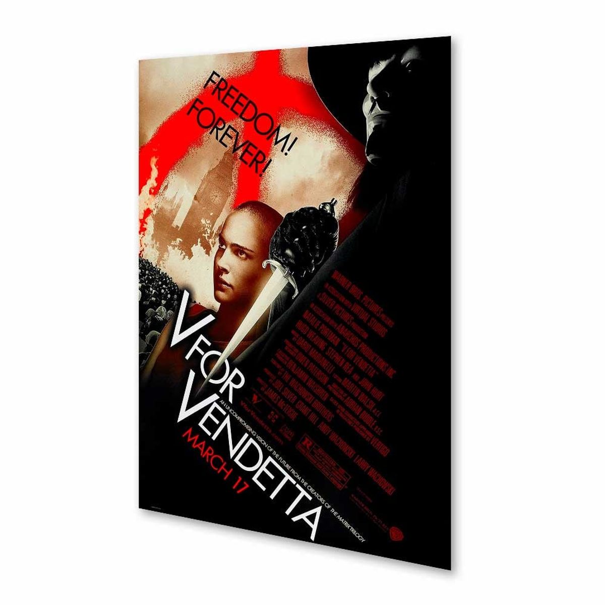 NEW PRINT - Póster V For Vendetta Afiche Impresión Fotográfica