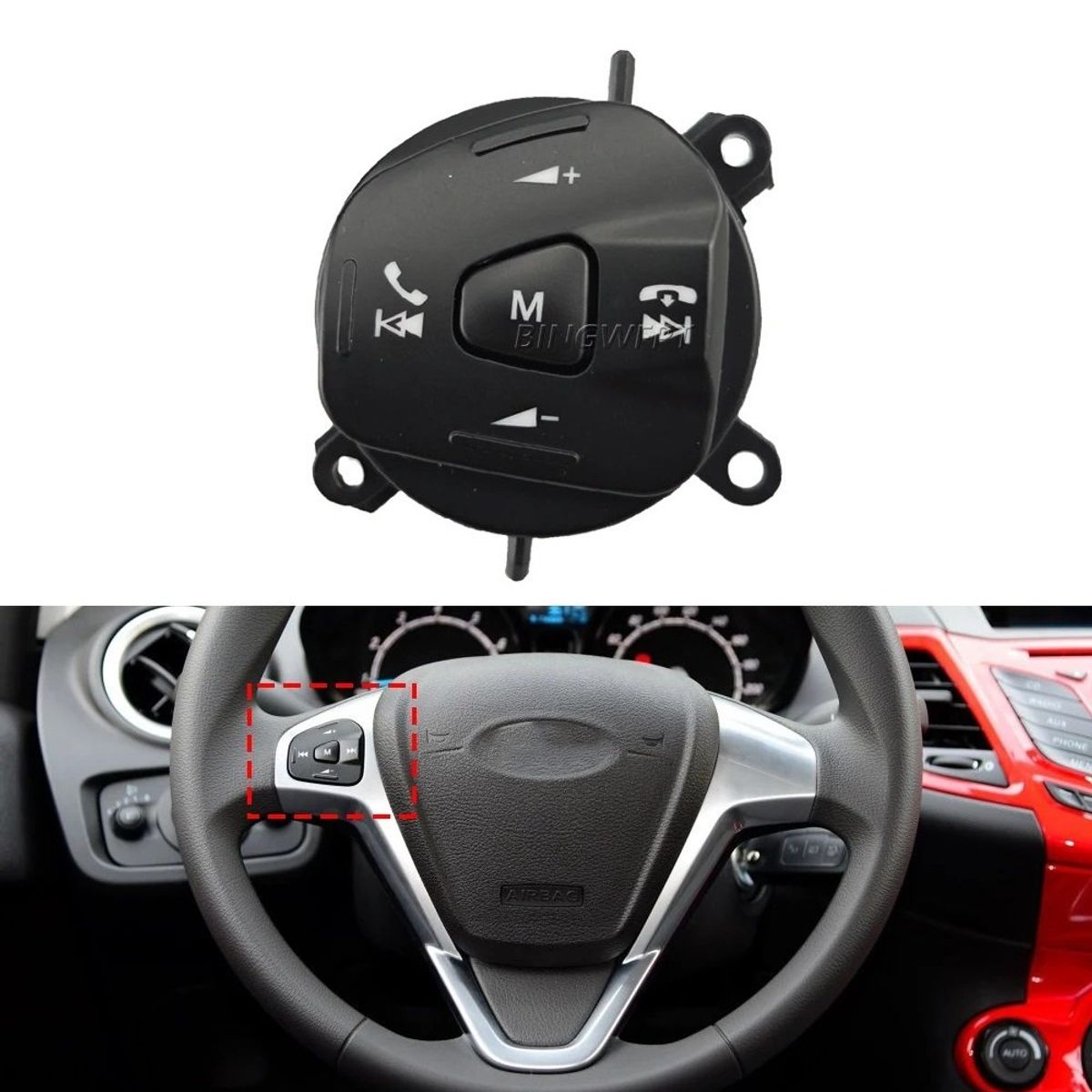 GENERICO - accesorios ford fiesta ecosport modulo control de voz